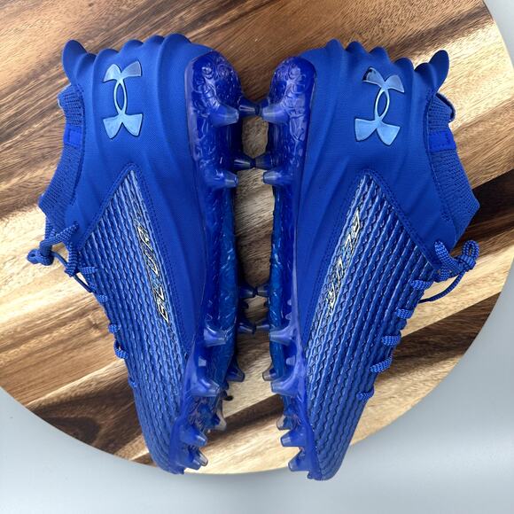 Under Armour Blur Smoke 2.0 MC Football Cleats Blue 3026330-401 Men\'s Size 13.5 main image 7